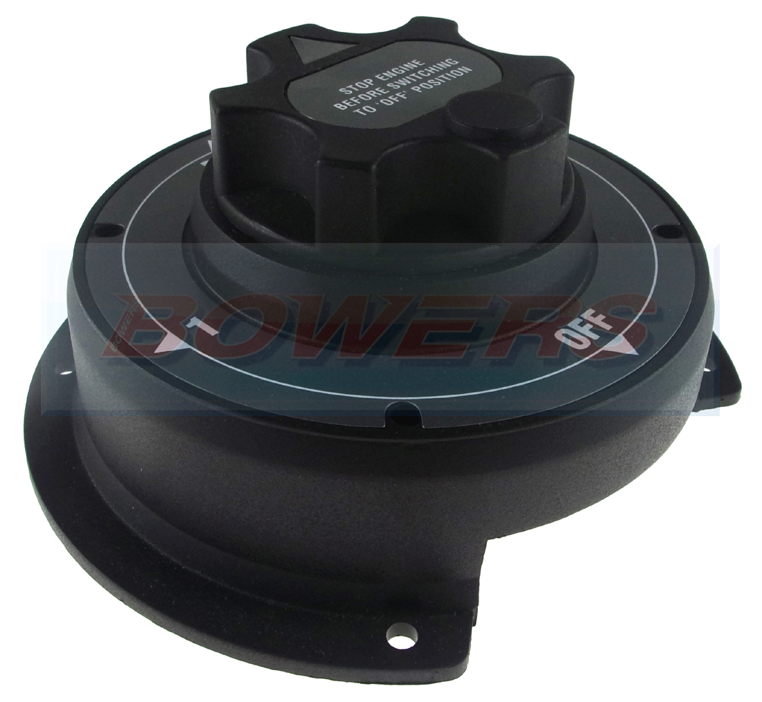 Marine 4 Position Battery Changeover/Isolator Switch H Bowers